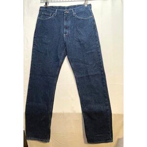 Wrangler jeans mens 34 x 35 regular fit 96501MR blue